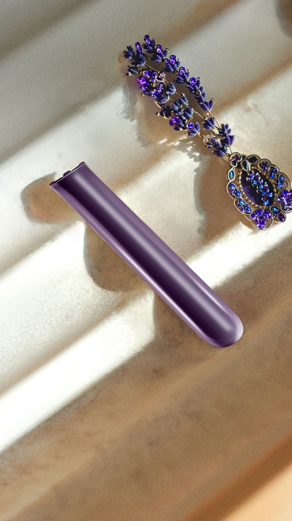 Aura Front Panel Metallic Glossy Lavender